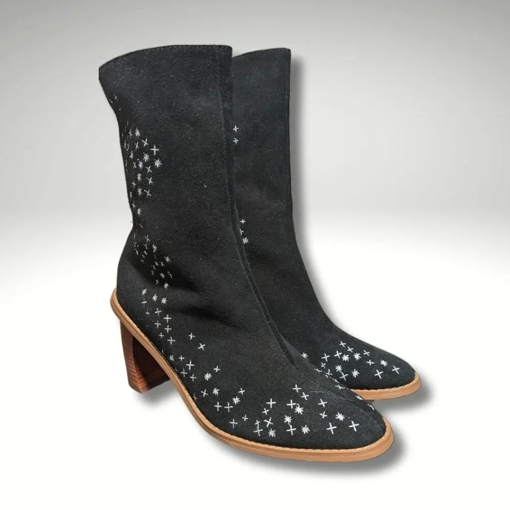 Teleport "Stella" Boot in Black Worn Once- Size 9 with FREE GIFT included-no box - Picture 6 of 8